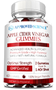 Apple cider vinegar gummies with the mother, optimal strength, GMP certified for optimal health benefits.